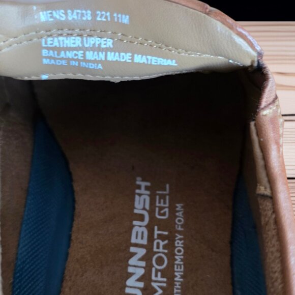 NWOT NUNN BUSH (11) Dylan Brown/Cognac Dress Loafers for Men main image 4